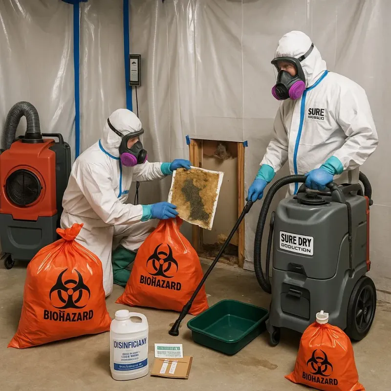 Contaminated Water Handling Protocols process in Bartlett, TN