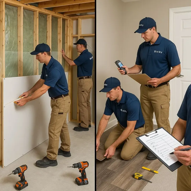 Repairs and Reconstruction process in Bartlett, TN
